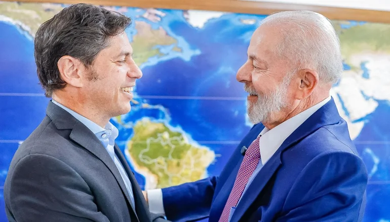 Lula ignora a Milei y no esconde su apoyo a Kicillof